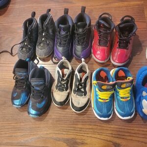 Kids Sneakers - Red and Black